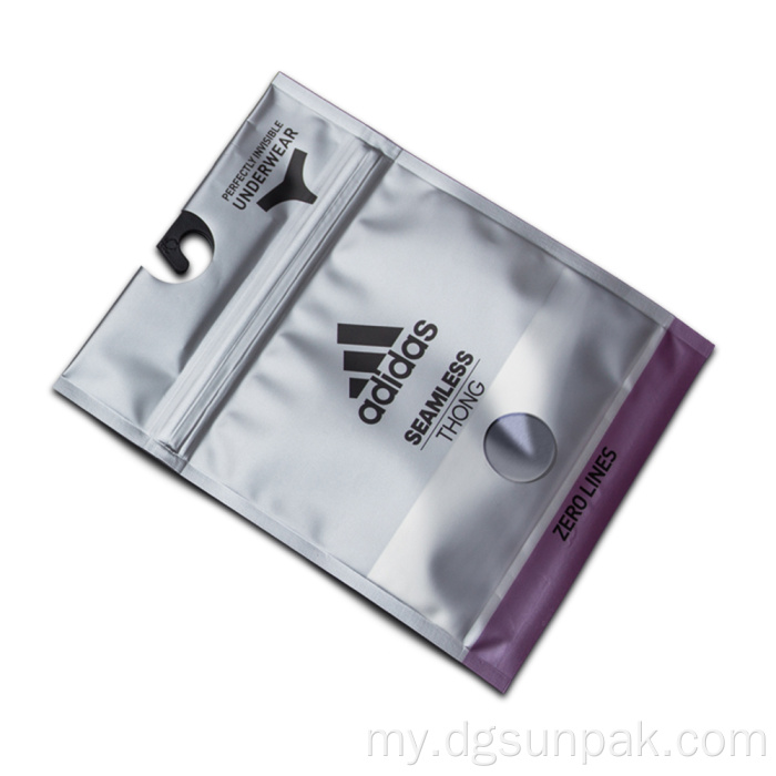 အတွင်းခံအဝတ်အစားအဝတ်အစားထုပ်ပိုးကြိုးကြိုးကြိုးအိတ်